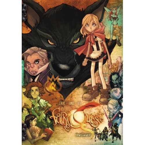 Carte Postale Fairy Quest Serie 1 001