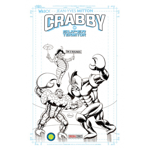 MIKROS : CRABBY vs SUPER TERMITOR EDITION EXCLUSIVE ORIGINAL COMICS 125 Ex (VF)