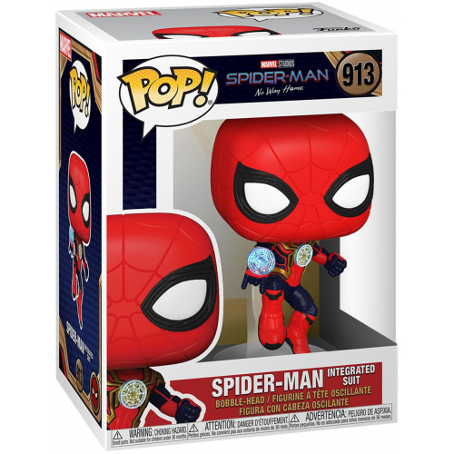 Funko Pop Marvel's - Spider-Man No Way Home - Spider-Man Integrated Suit 913