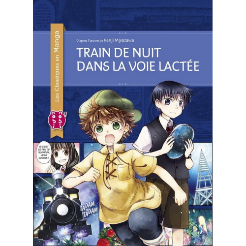 Train de nuit dans la Voie Lactée - Classiques en manga (VF)