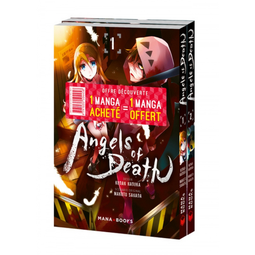 PACK DECOUVERTE ANGELS OF DEATH T01 & T02 (VF)