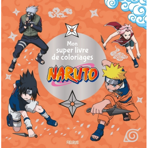 Naruto - Mon Super Livre de Coloriage (VF)