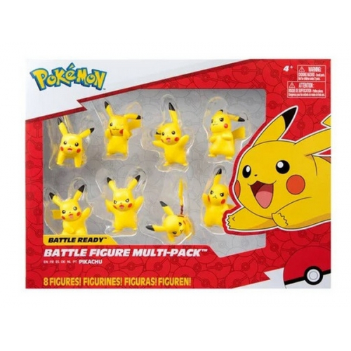 Pokémon - Coffret 8 figurines Pikachu