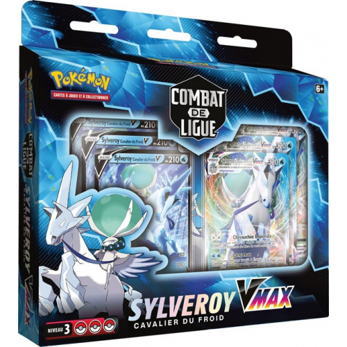 Pokemon Coffret - Combat de Ligue - Sylveroy Vmax - Cavalier du froid (VF)