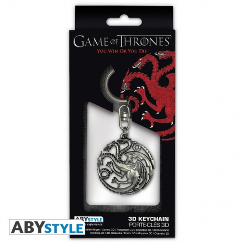 GAME OF THRONES Porte-clés 3D Targaryen