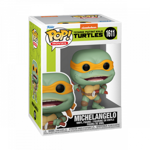 Funko Pop TMNT Tortues Ninja Pop Michelangelo Sausage Link Nunchucks 1611