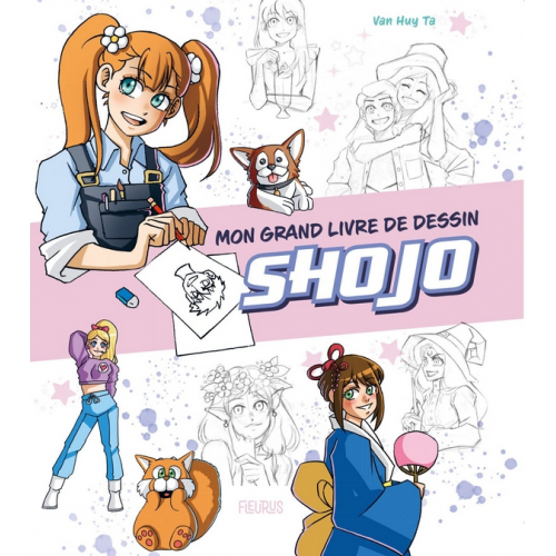 Mon grand livre de dessin - Shojo (VF)