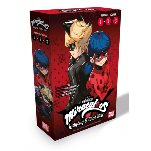 Coffret Miraculous T01 à T03 (VF)