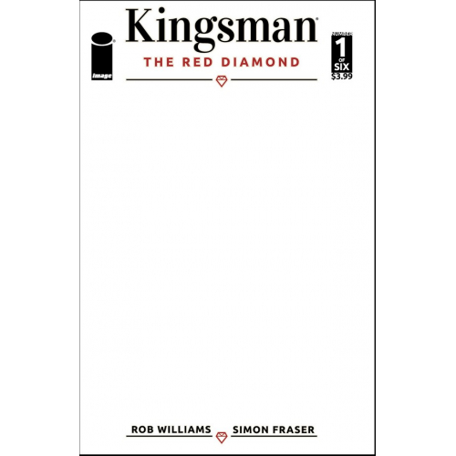 KINGSMAN: THE RED DIAMOND 1 Cover F Blank Sketch (VO)